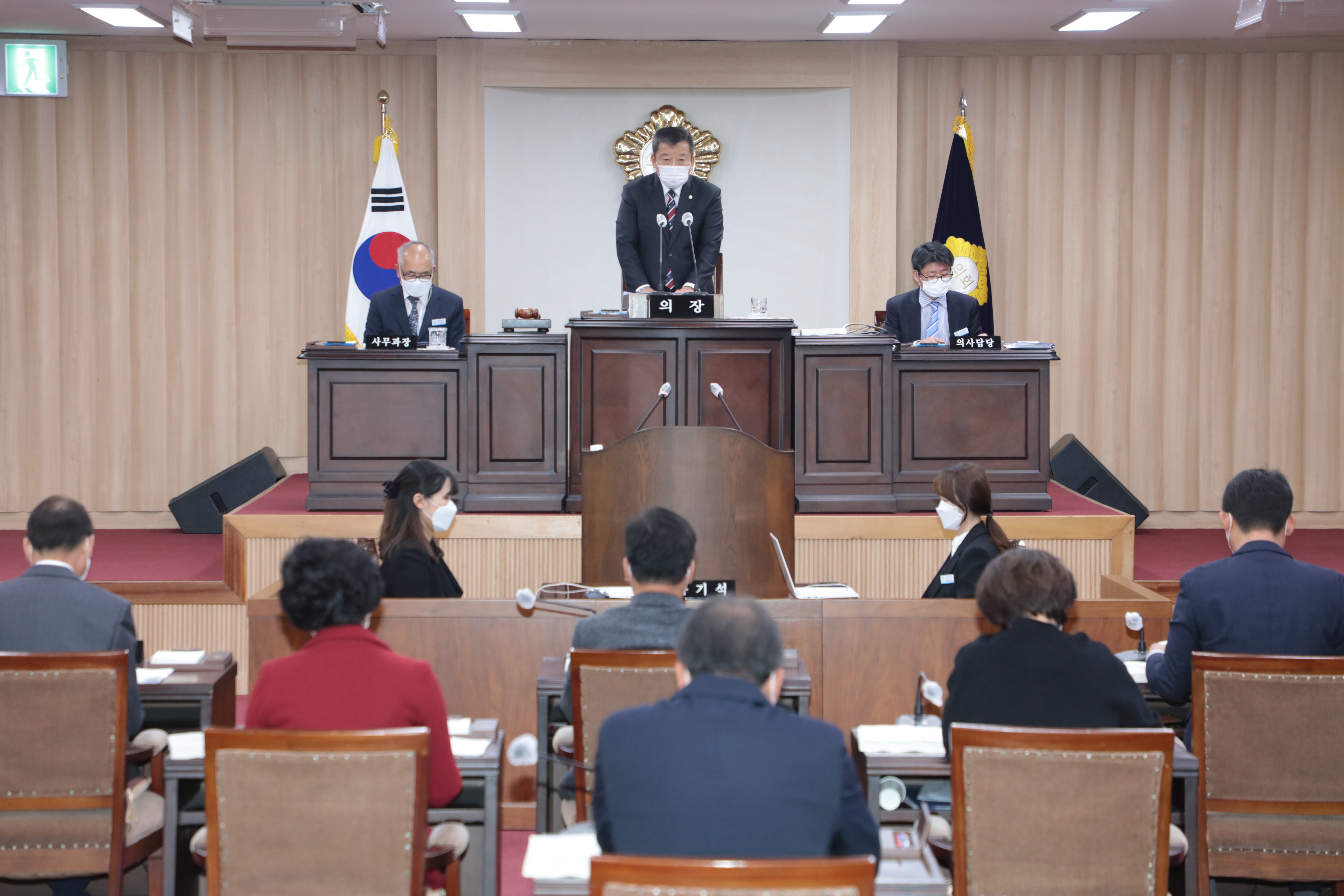제263회 의령군의회 제2차 정례회 개회