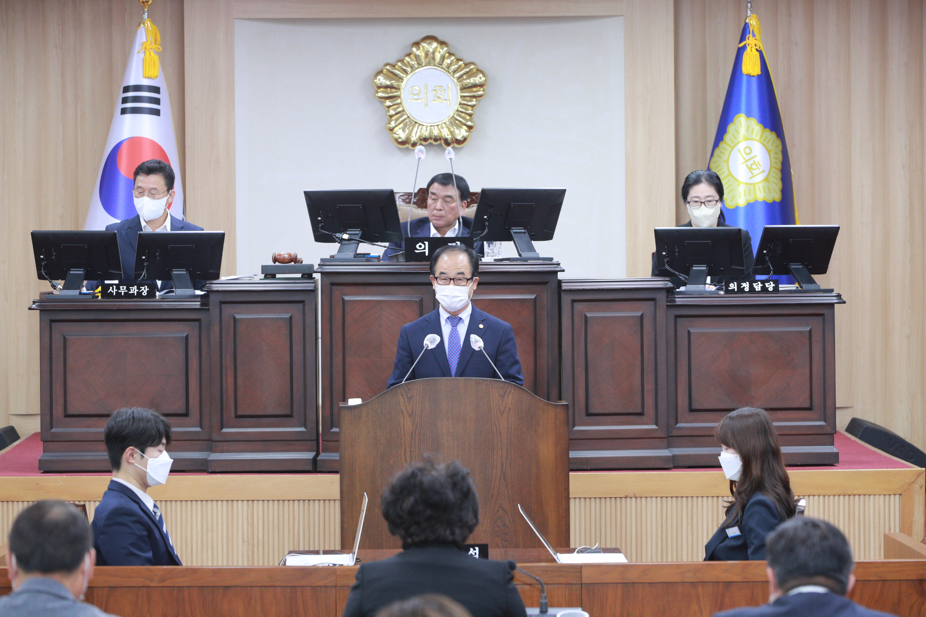 쌀값 안정화를 대정부 건의안 채택