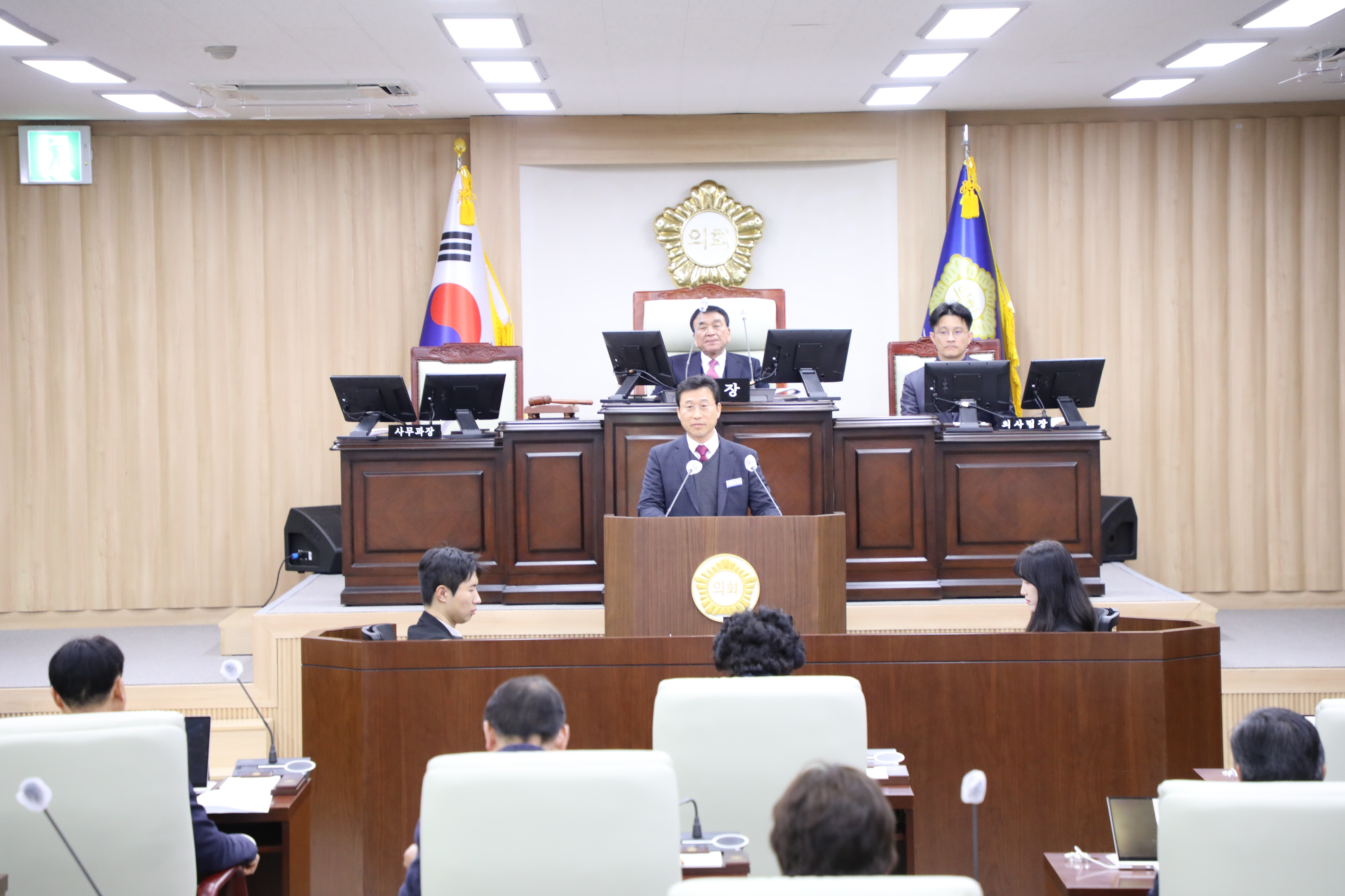 제290회 의령군의회 임시회 제1차 본회의