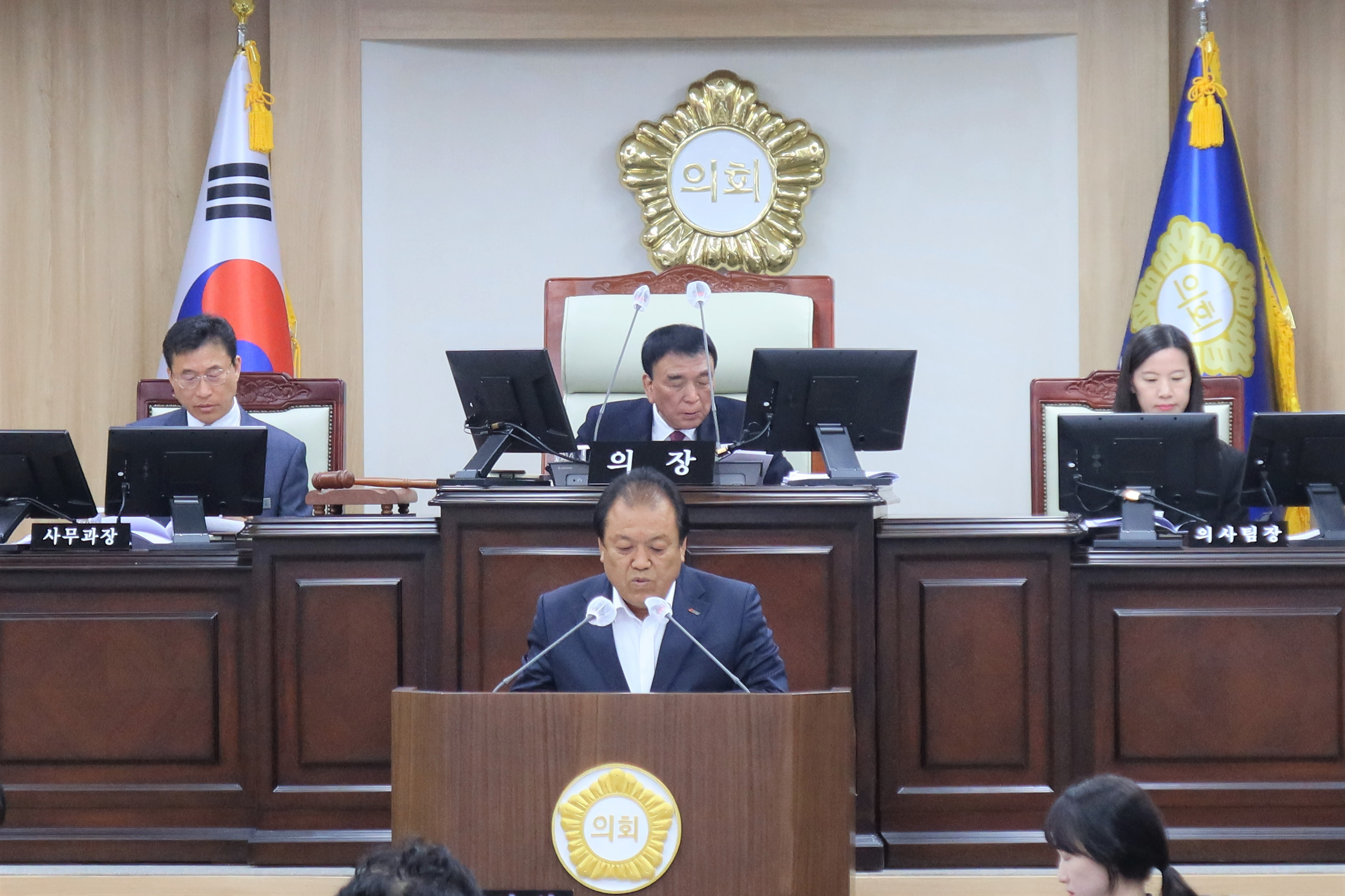의령군 벼 재배면적 조정제  철회 촉구 대정부 건의안