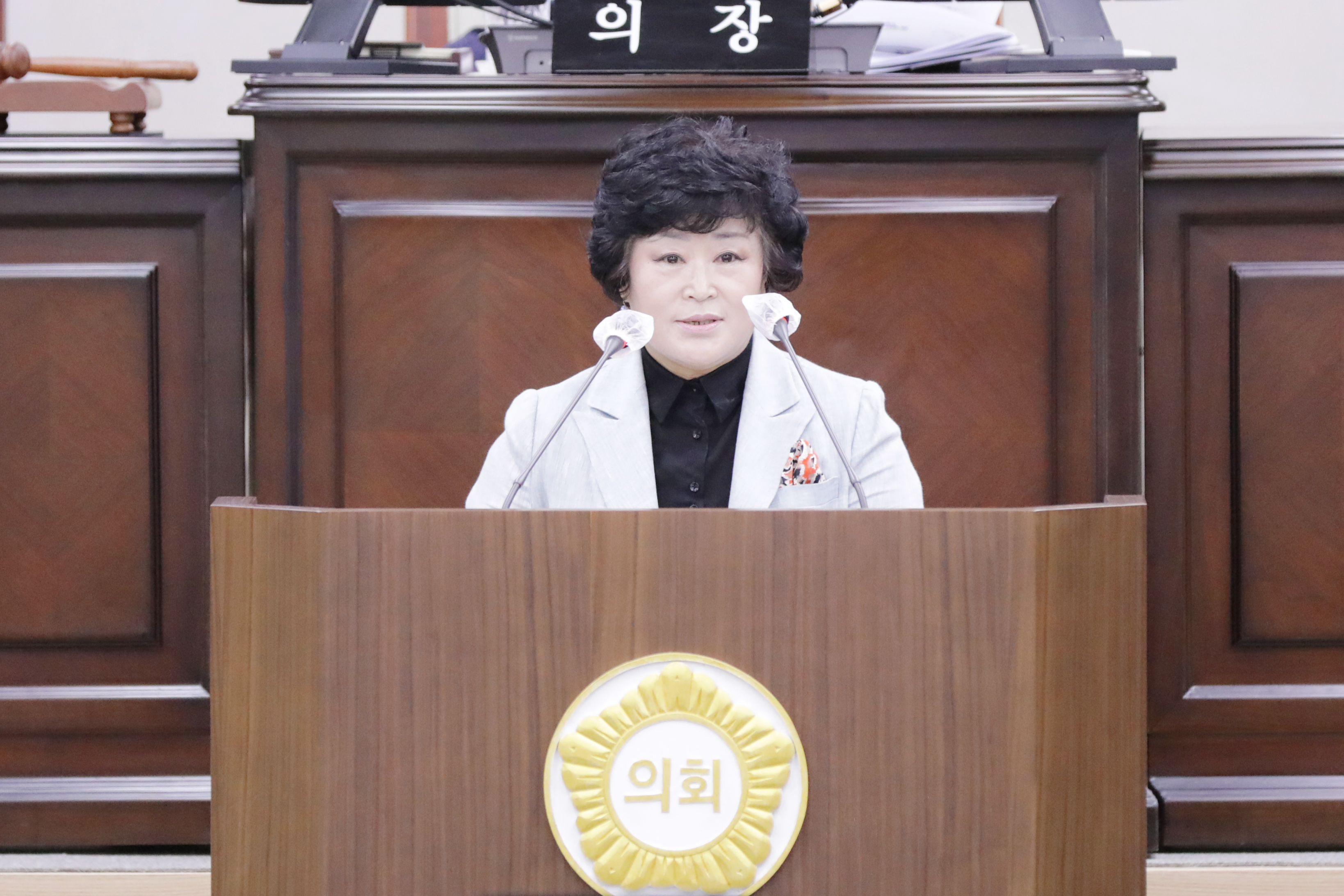 의령군의회 오민자의원, 자유발언