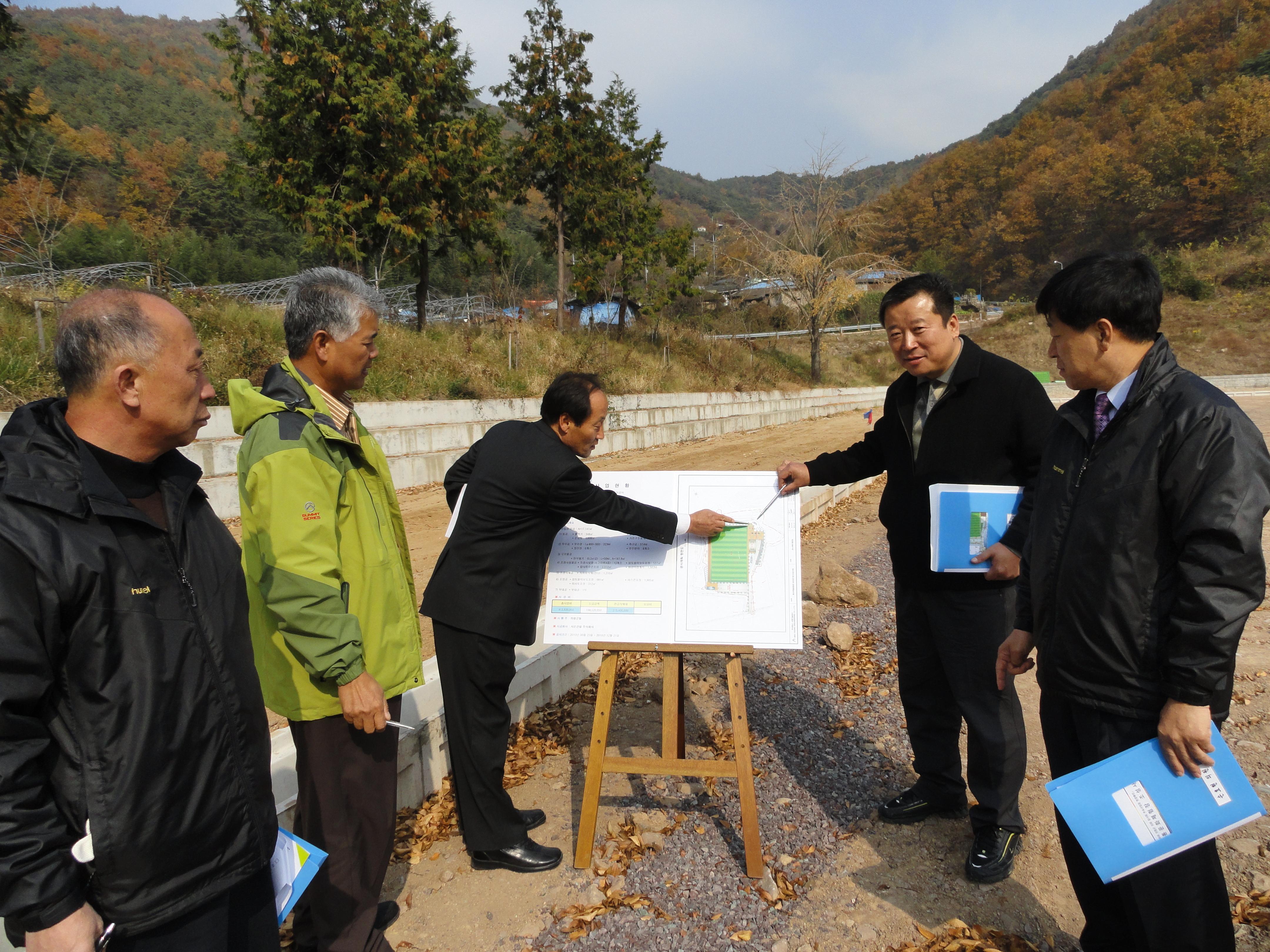 제185회 의령군의회임시회 현장확인