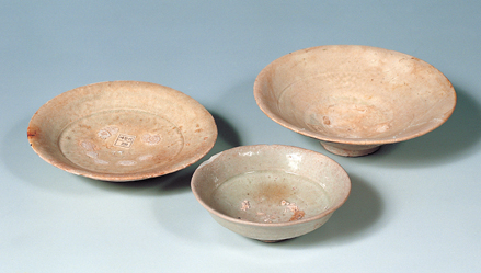백자접시및대접(조선시대-89)
