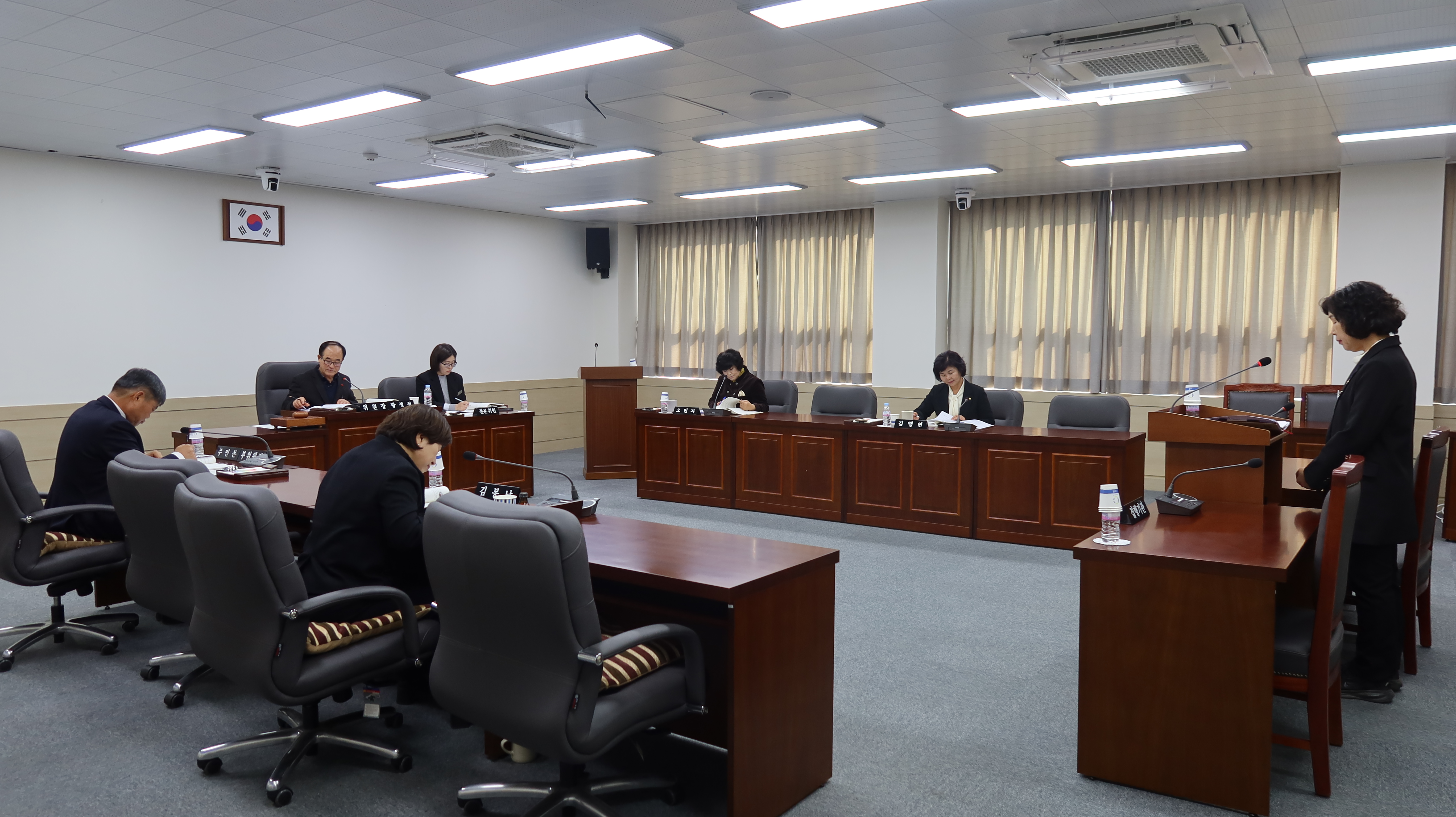 제296회 임시회 제1차 자치행정위원회 