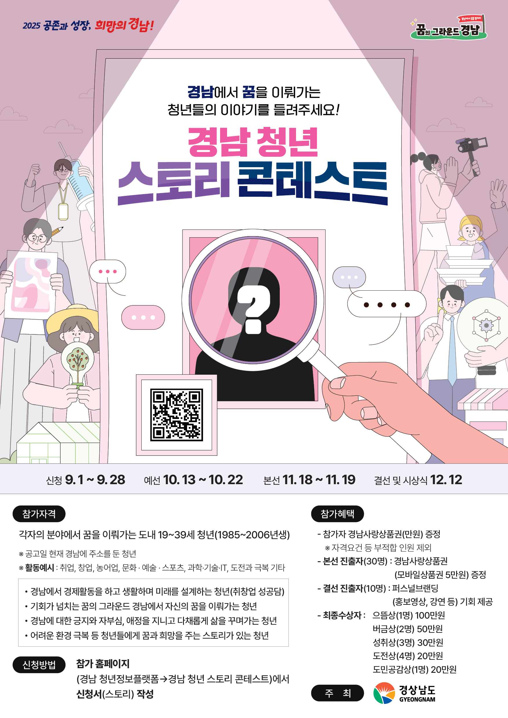 경남 청년 스토리 콘테스트 모집