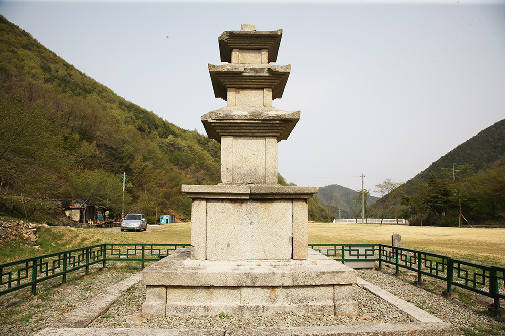 의령 보천사지 삼층석탑