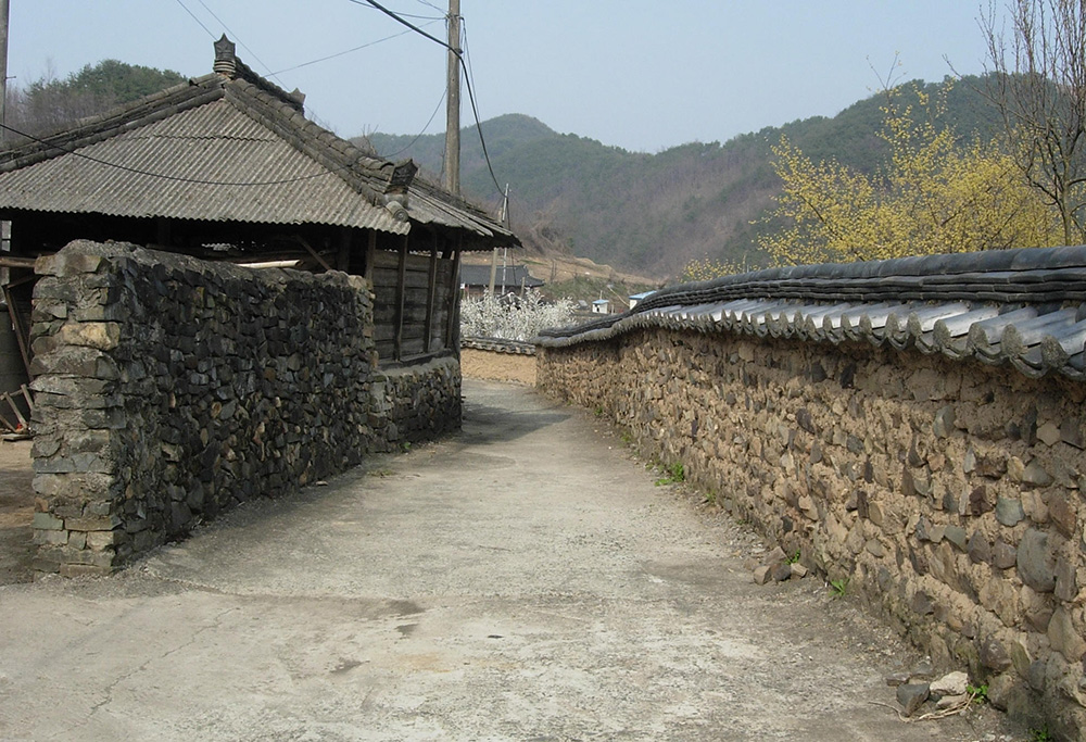 의령 오운마을 옛 담장