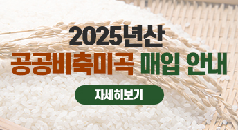 2025년산 공공비축미곡 매입 안내

자세히보기